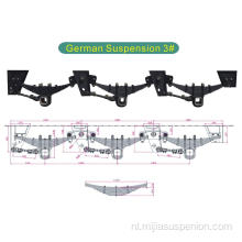 4 As Duitse Type Mechanische ophanging